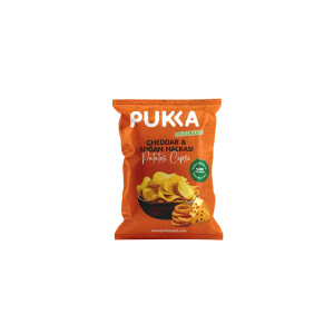 Pukka Glutensiz Cheddar & Soğan Halkalı Cips 70G