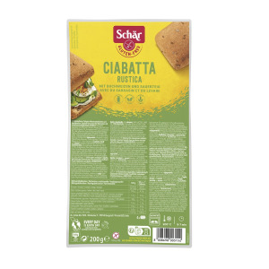 Schar Ciabatta Rustica Glutensiz Ekmek 200G