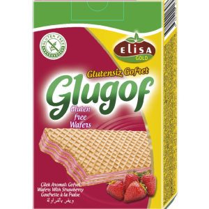 Elisa Glutensiz Çilekli Gofret 125G