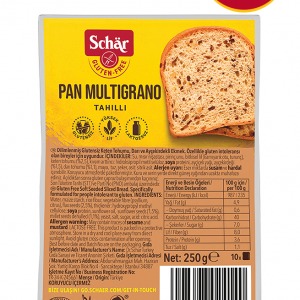 Schar 8'li Paket Pan Multigrano Ekmek