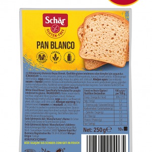 Schar 8'li Paket Pan Blanco Ekmek
