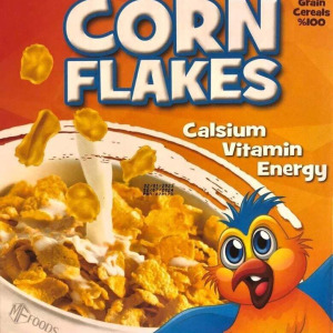 MF foods glutensiz crispy corn flakes 250G